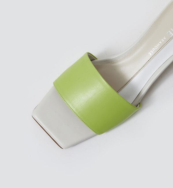 AU BANNISTER「カラーブロックミュール」|サンダル|