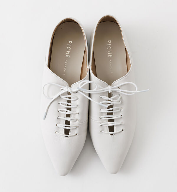 AU BANNISTER「ポインテッドトゥレースアップバブーシュ」|その他|