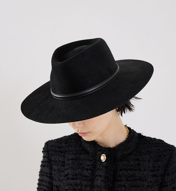 The Store by C' 「【JANESSA LEONE】BECK HAT／中折れハット」|その他|ブラック