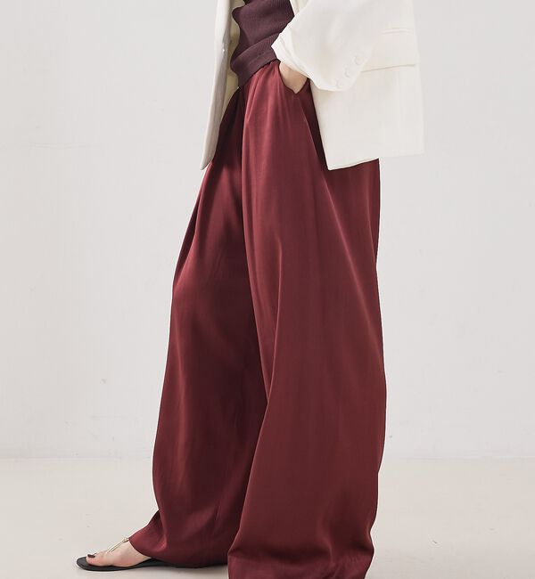 The Store by C' 「【COCUCA】ウォッシャブルシルクパンツ」|その他|