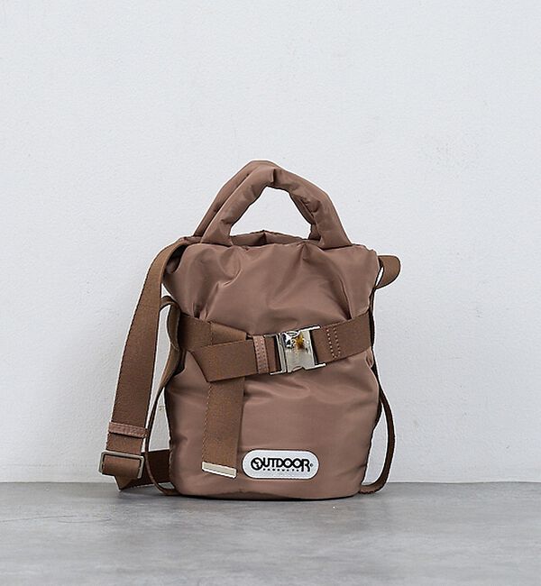 NOMINE「【OUTDOOR PRODUCTS】2way Belt Tote(SS) ベルト」|トートバッグ|モカ