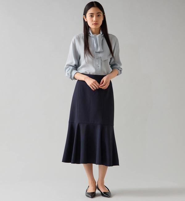 TIARA「キュプラボウタイブラウス」|シャツ・ブラウス|