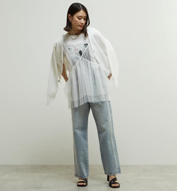 Soffitto「リブ編み前後2WAYニットカーディガン」|カーディガン|