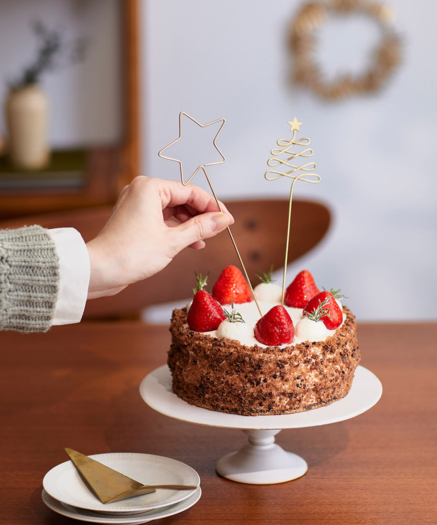 URBAN RESEARCH DOORS「『WEB/一部店舗限定』shesay　BRASSのトッパー 星」|食器・キッチングッズ|