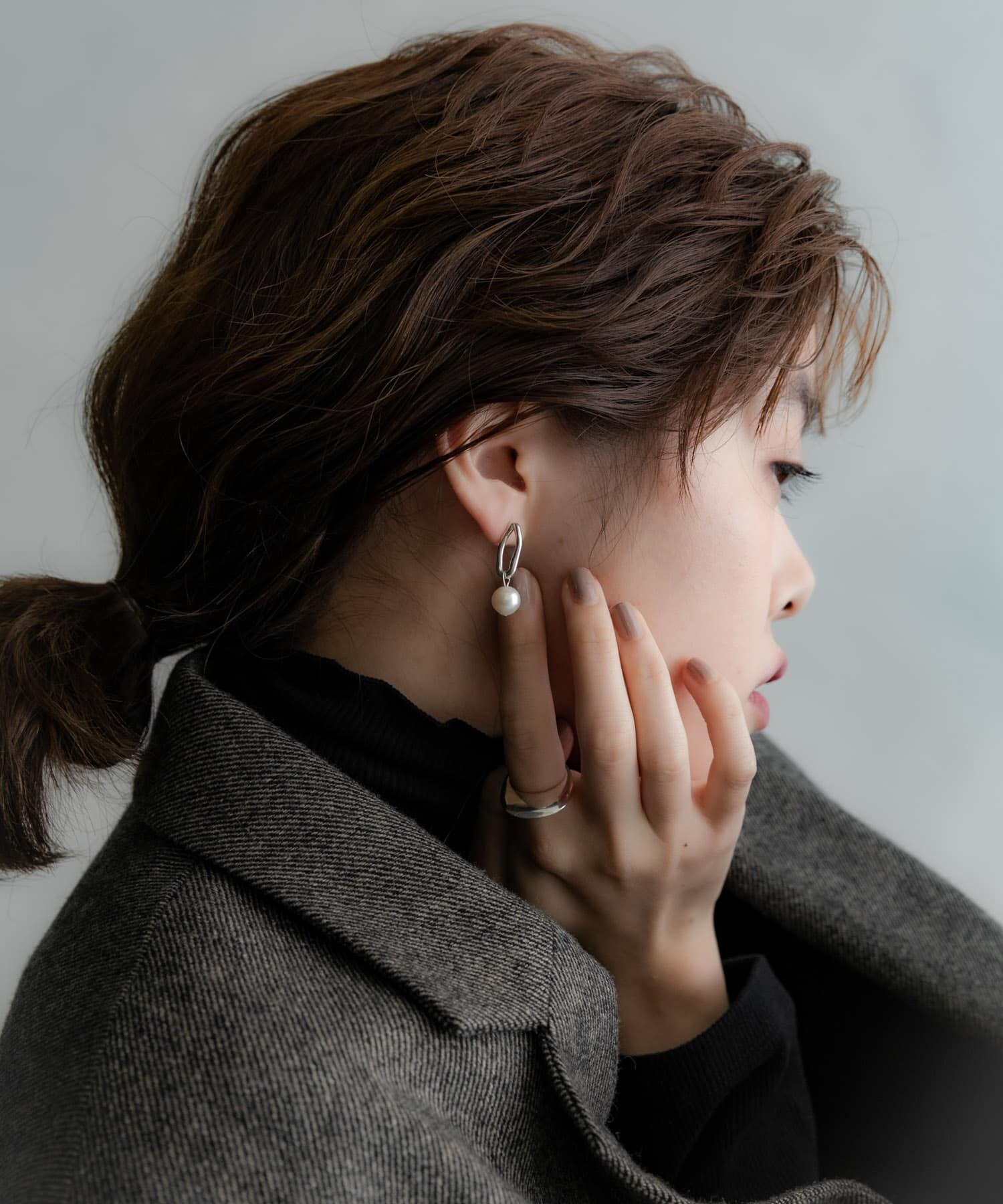 SMELLY「SMELLY so&rsquo;　pearl drop pierce」|ピアス|