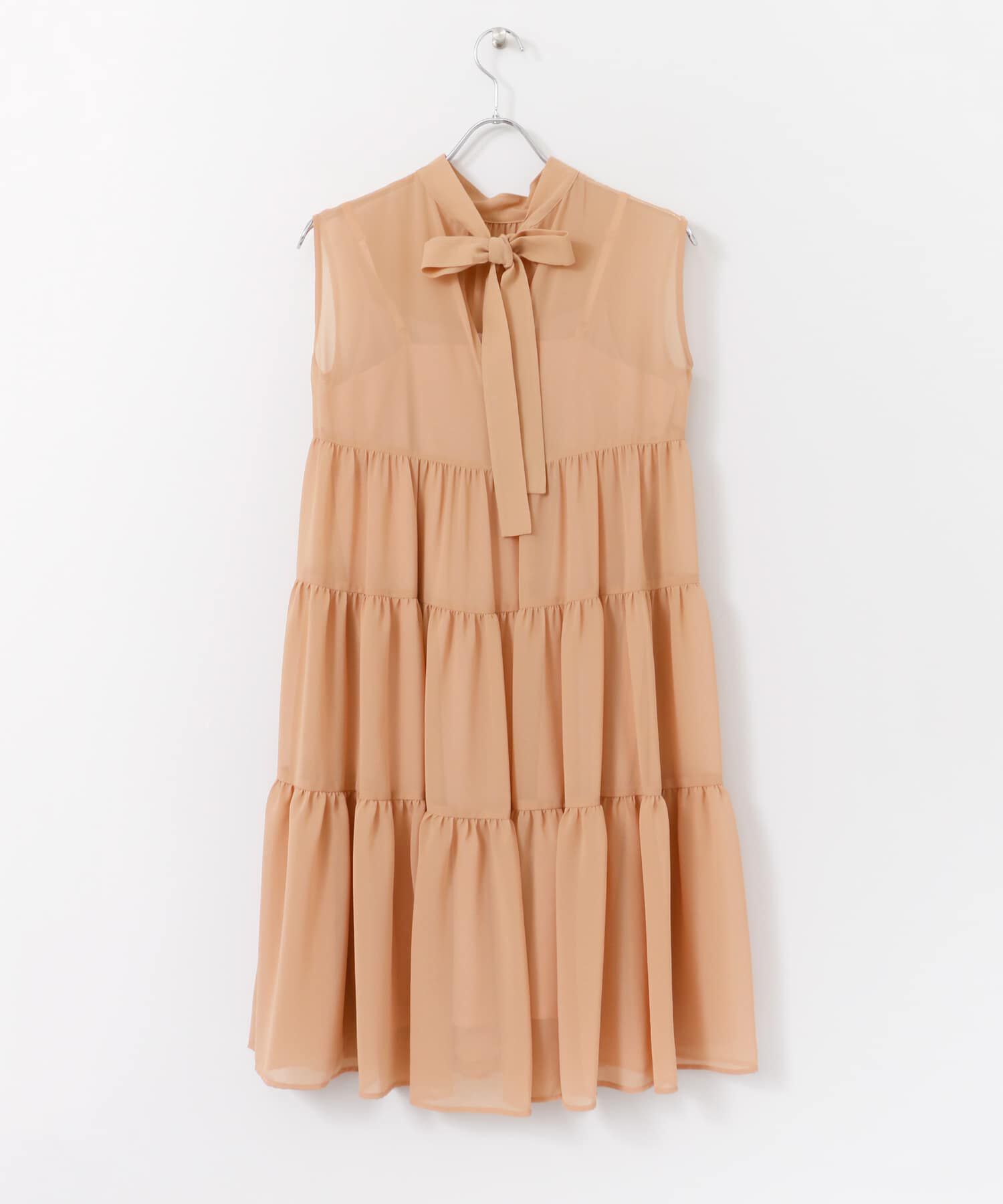 URBAN RESEARCH ROSSO「kaene　シフォンティアードワンピース」|ワンピース|