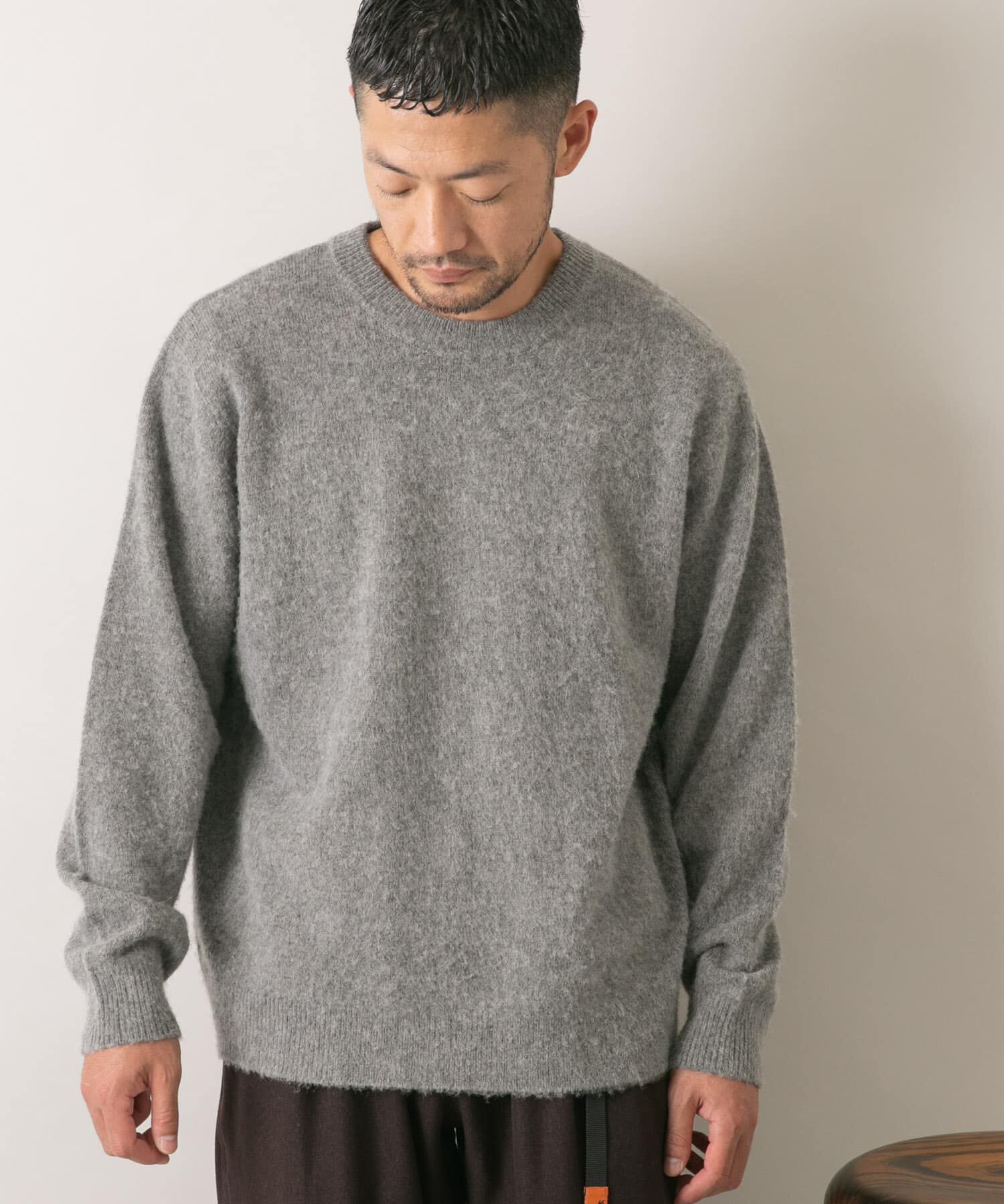 URBAN RESEARCH ROSSO「『XLサイズあり』ウールシャギーニット」|ニット・セーター|