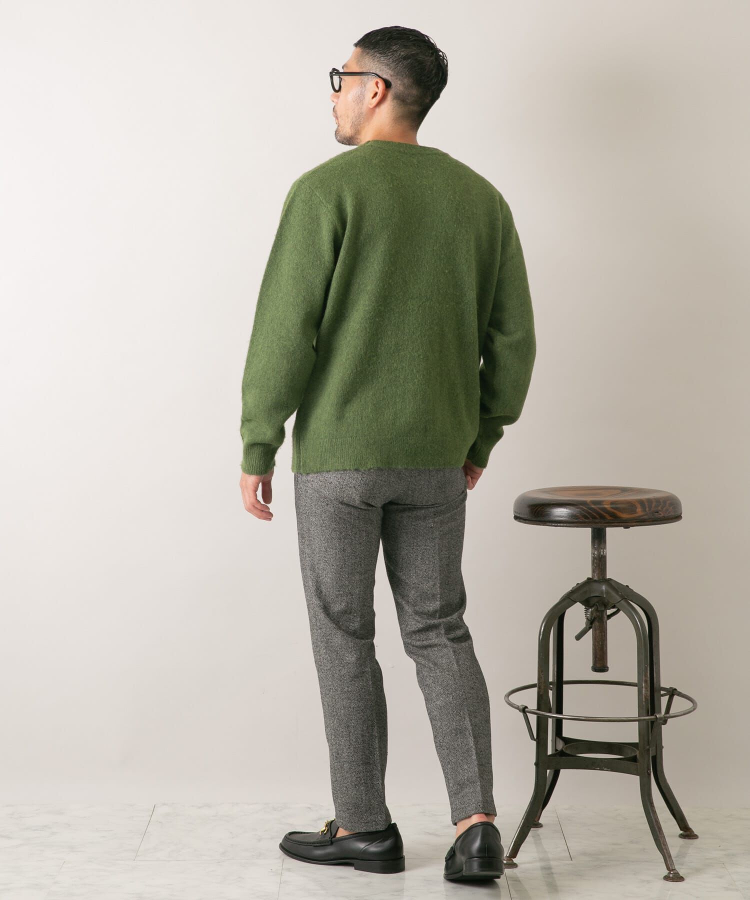 URBAN RESEARCH ROSSO「『XLサイズあり』ウールシャギーニット」|ニット・セーター|