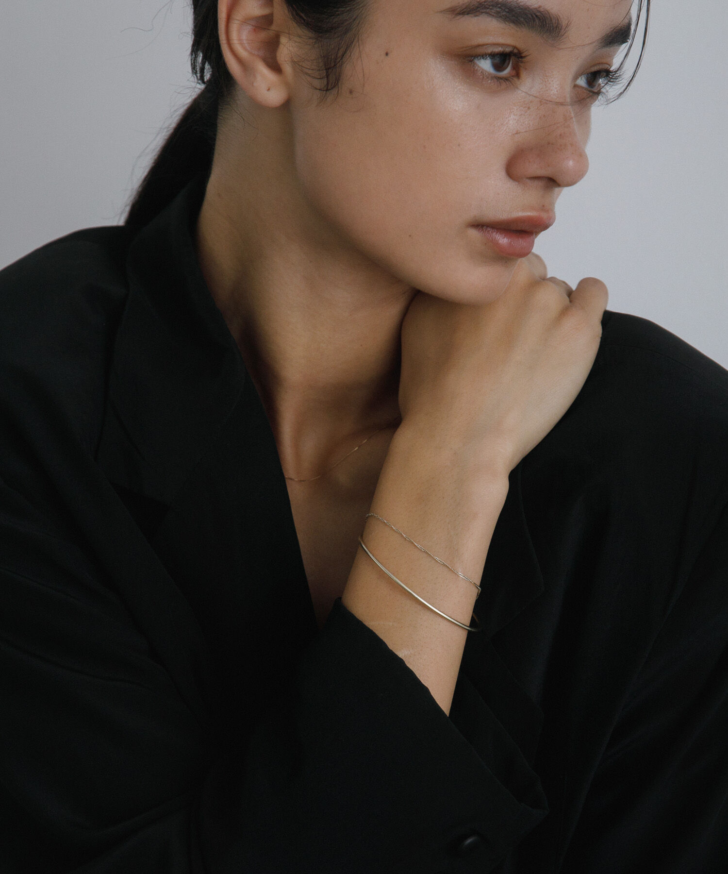 URBAN RESEARCH「decor『デコール』　Chain Bangle」|ブレスレット・バングル|ゴールド