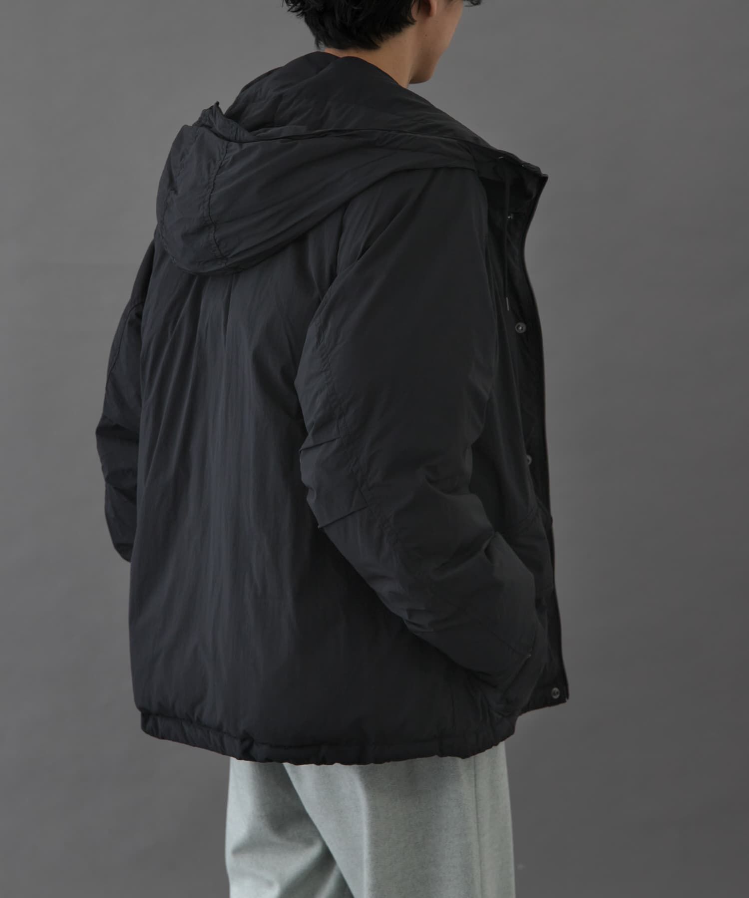 URBAN RESEARCH DOORS「FORK&SPOON 　SORONAフーディーブルゾン」|ブルゾン・スタジャン|