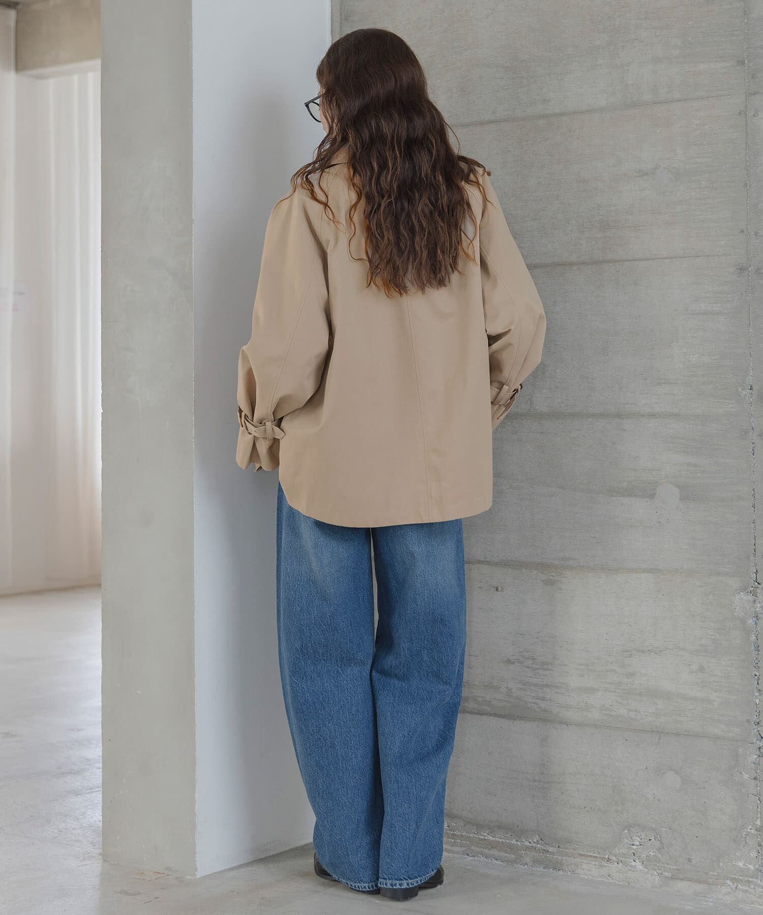 Sonny Label 「撥水ショートトレンチコート」|トレンチコート|