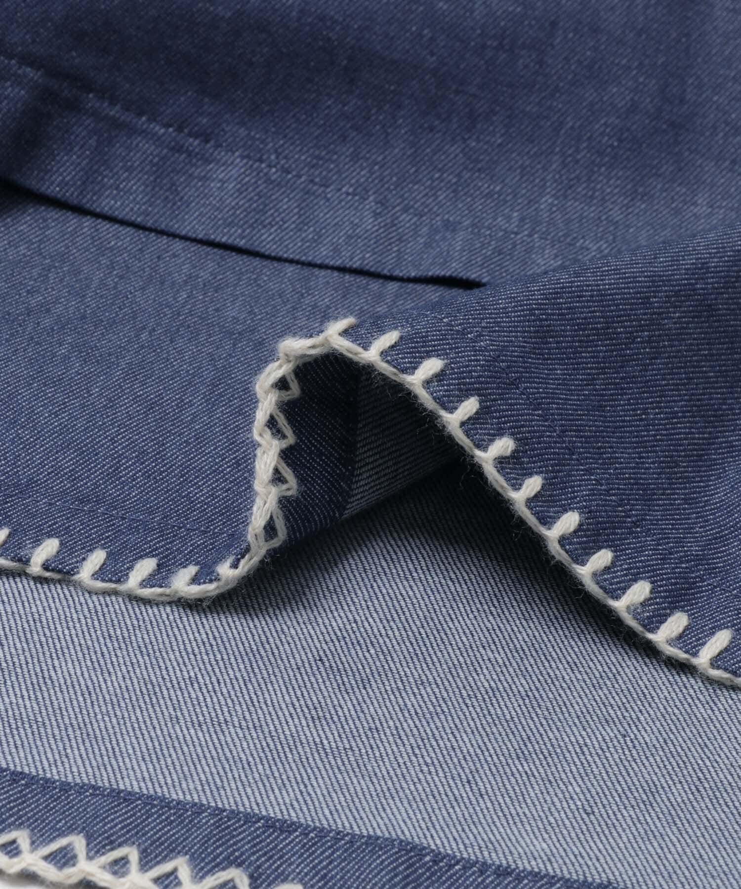 URBAN RESEARCH DOORS「『150サイズあり』デニム刺繍ワンピース(KIDS)」|ワンピース|