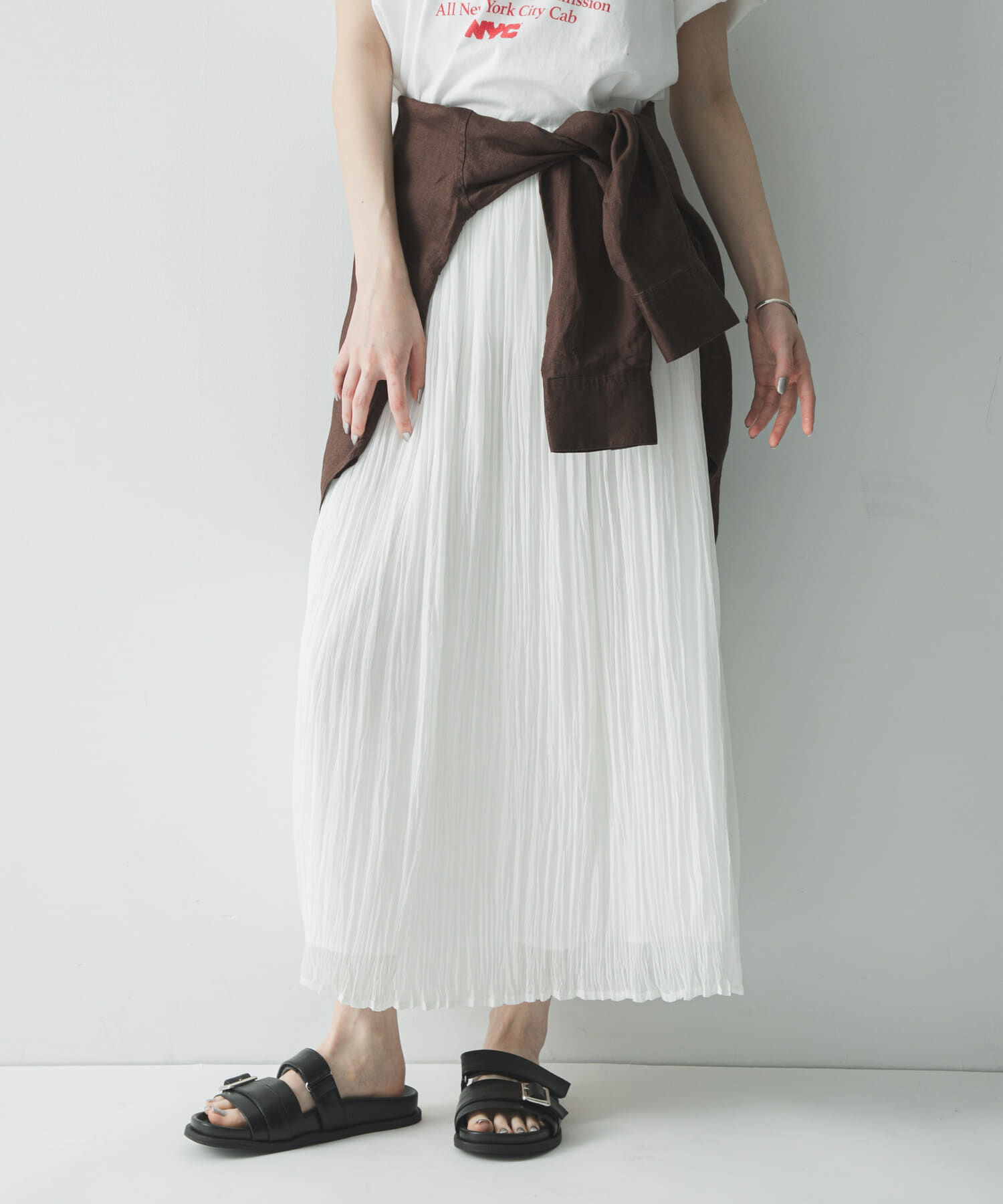 URBAN RESEARCH「シアープリーツイージースカート」|スカート|