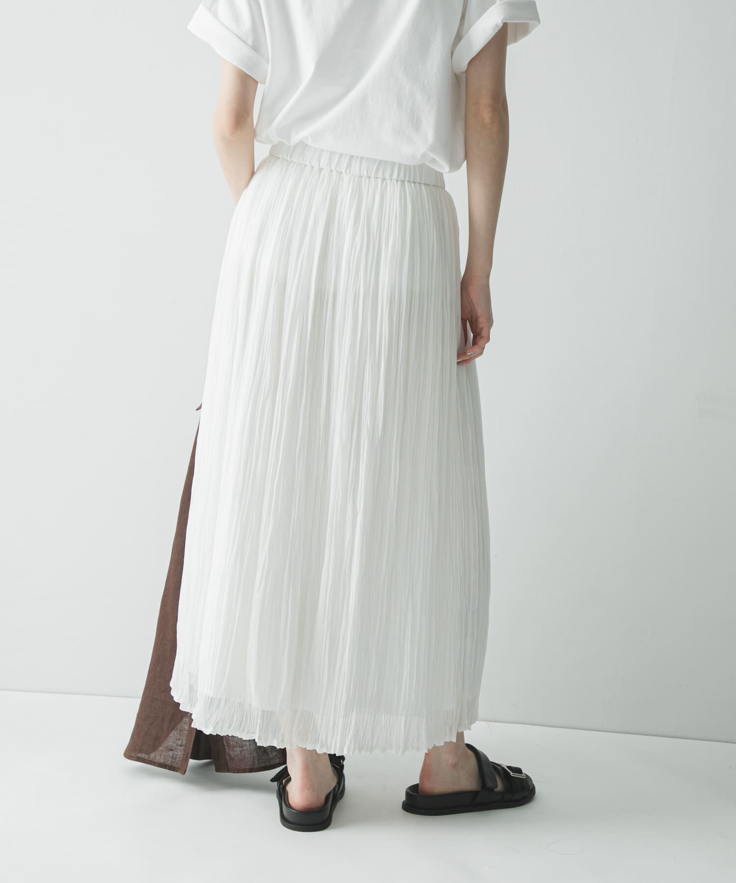 URBAN RESEARCH「シアープリーツイージースカート」|スカート|