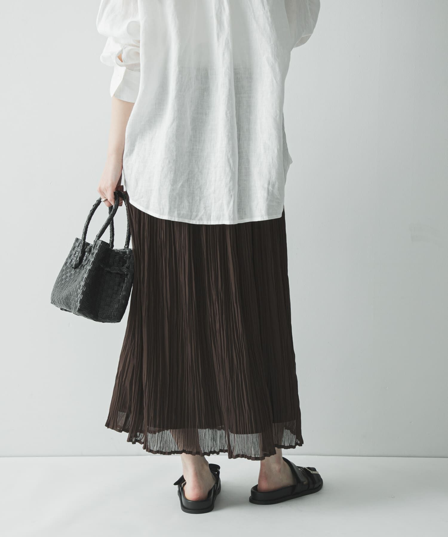 URBAN RESEARCH「シアープリーツイージースカート」|スカート|