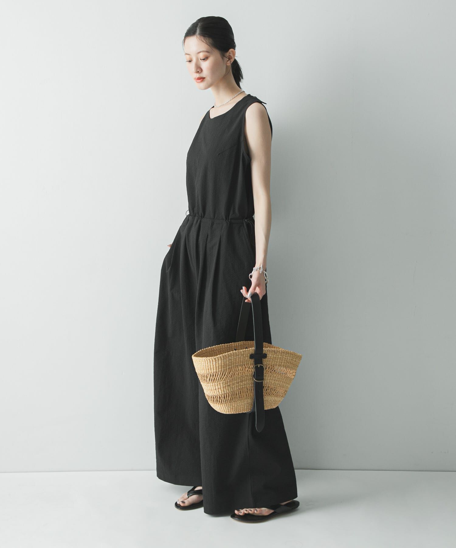 URBAN RESEARCH「『別注』THOUSAND MILE&times;URBAN RESEARCH　SLEEVELESS ALL IN ONE」|オールインワン|