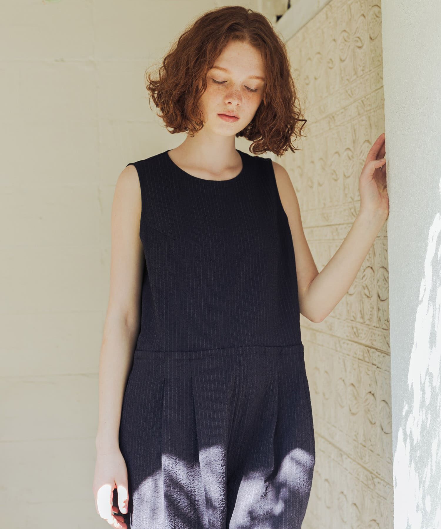 URBAN RESEARCH「『別注』THOUSAND MILE&times;URBAN RESEARCH　SLEEVELESS ALL IN ONE」|オールインワン|