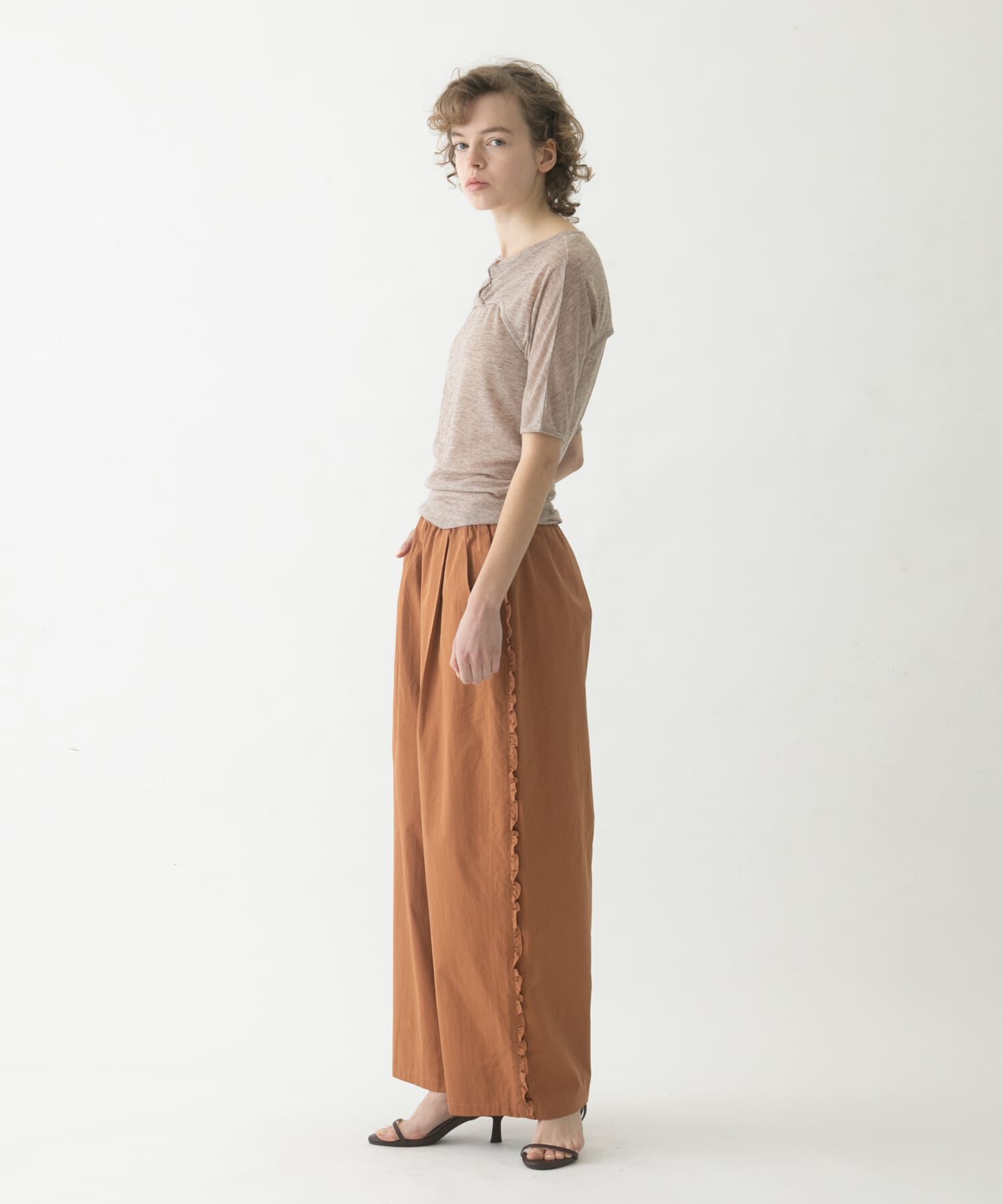 LAATO「side frill pants」|その他|