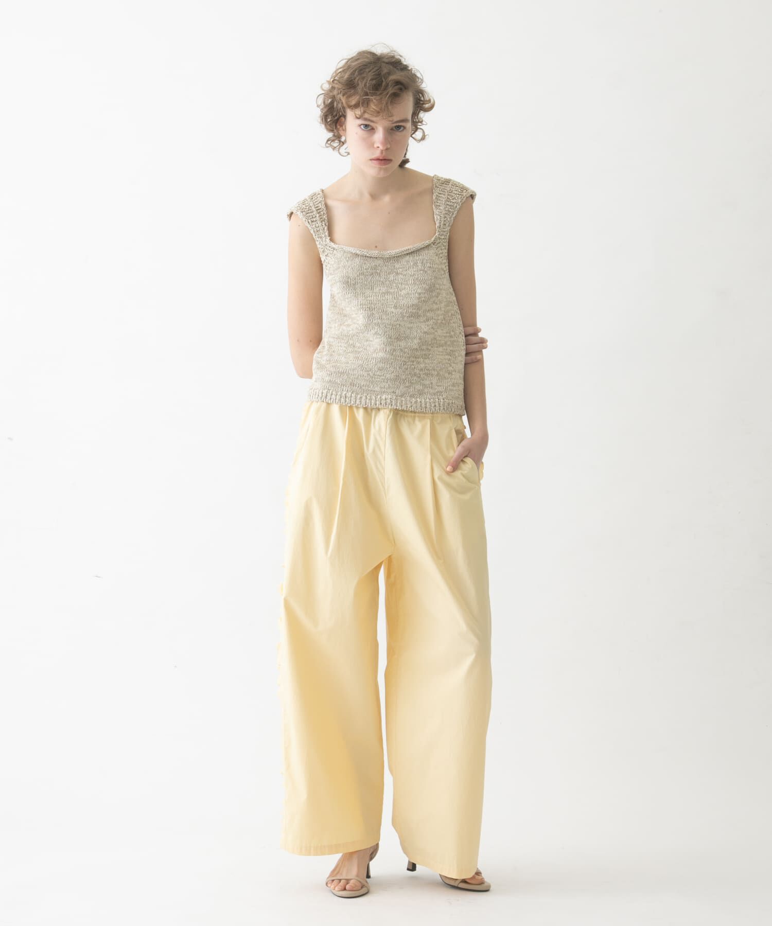 LAATO「side frill pants」|その他|