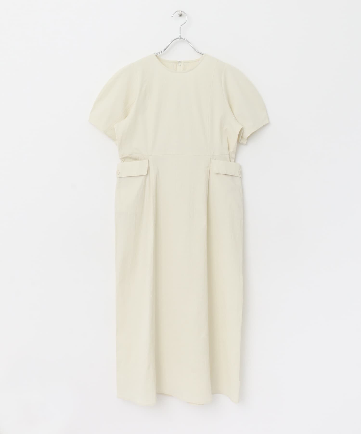  「サイドポケットコクーンワンピース」|ワンピース|