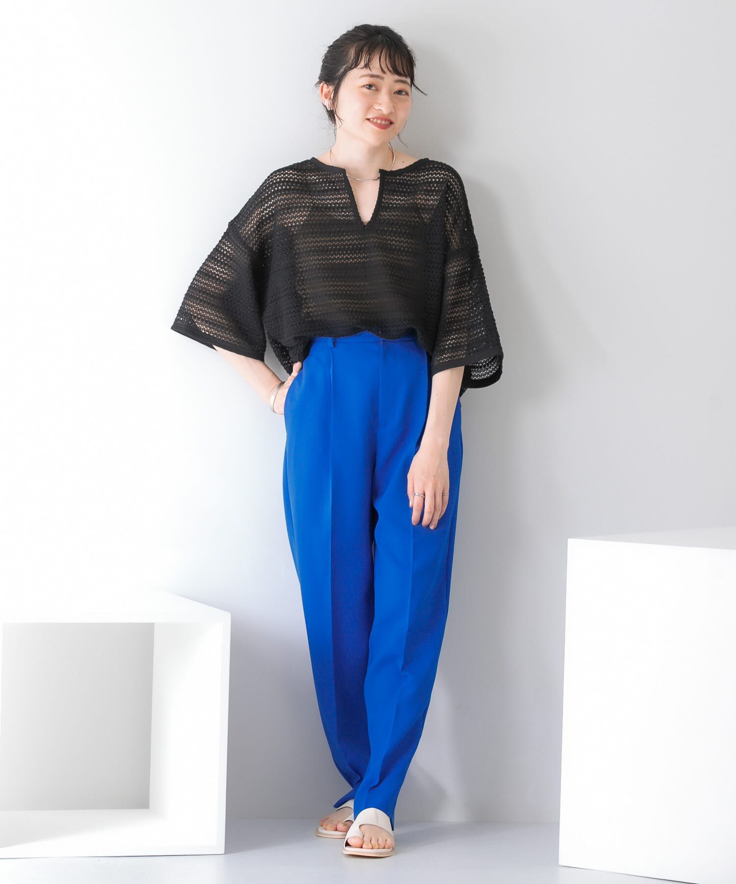  「illi　ワンタックセンタープレスパンツ」|その他|