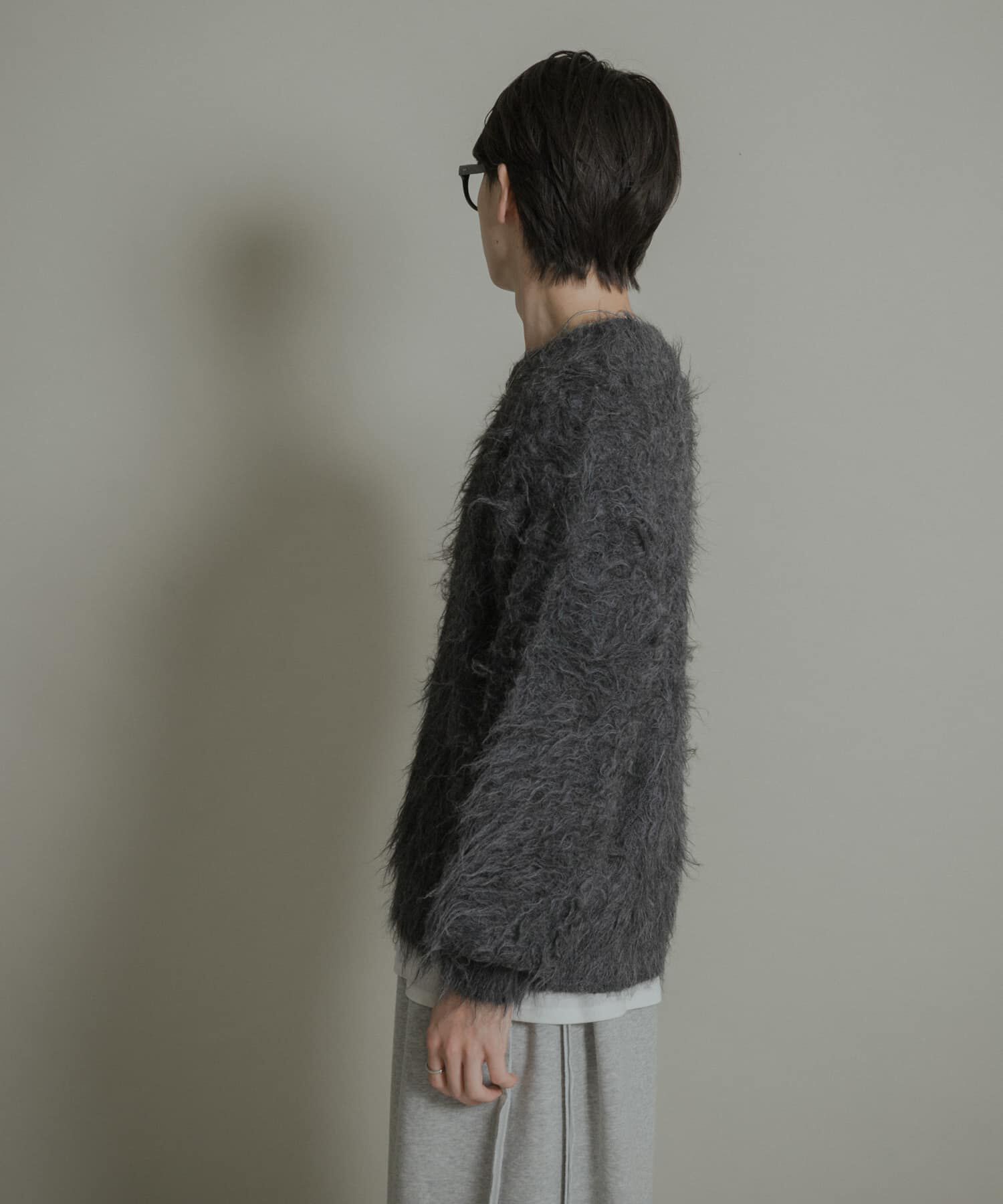 SENSE OF PLACE by URBAN RESEARCH「『洗濯可』シャギークルーネックニット」|ニット・セーター|