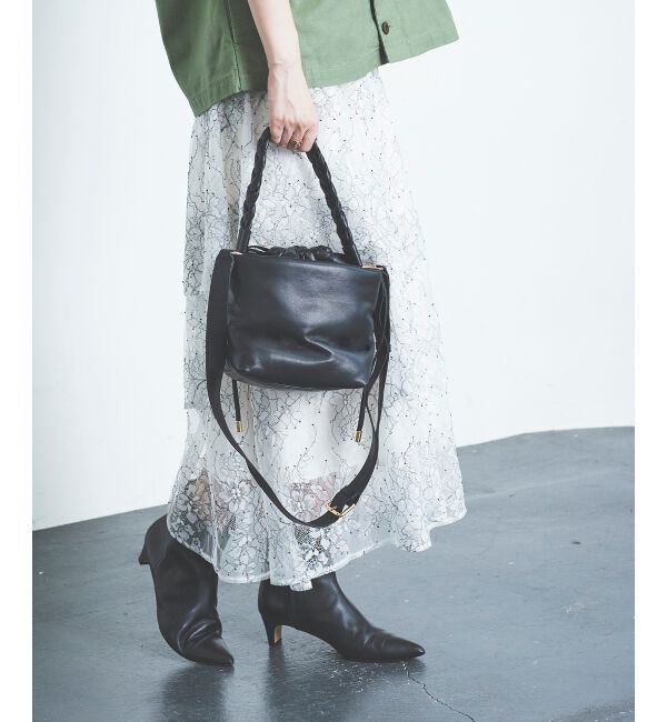le.coeur blanc「メッシュハンドルショルダーバッグ」|ショルダー・メッセンジャー|
