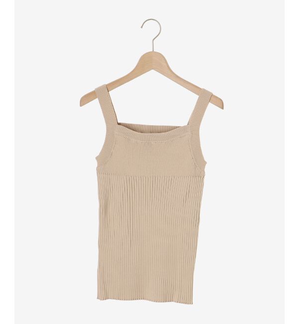  「リブニットキャミソール」|キャミソール|