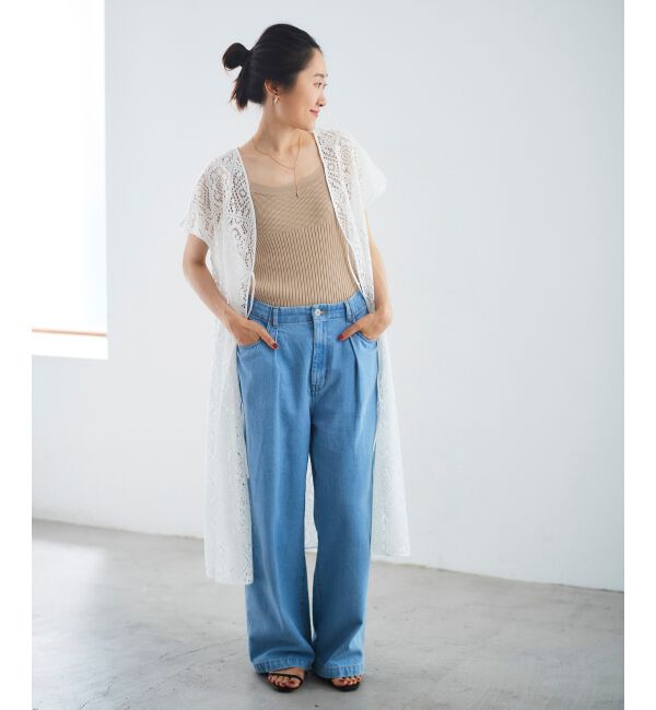  「リブニットキャミソール」|キャミソール|