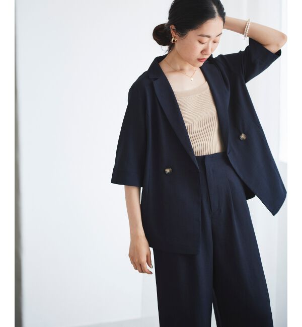  「リブニットキャミソール」|キャミソール|