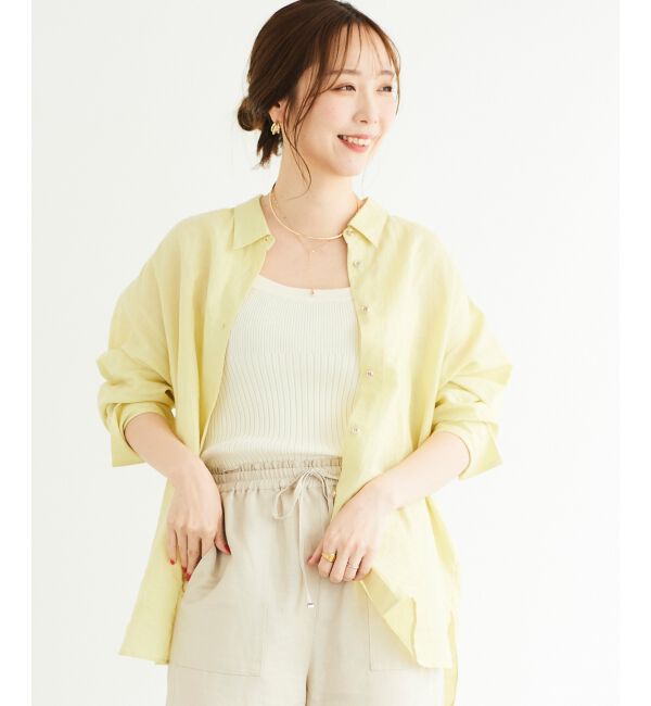  「リブニットキャミソール」|キャミソール|