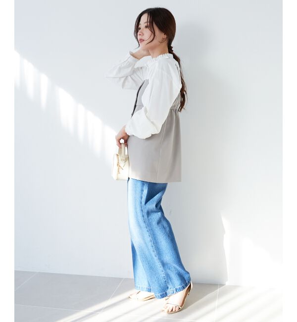 le.coeur blanc「サイロツイルビスチェ」|キャミソール|