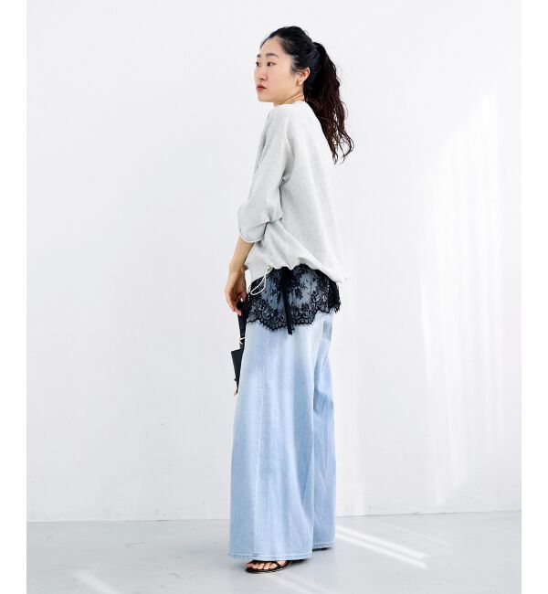  「裾レースキャミブラウス」|キャミソール|