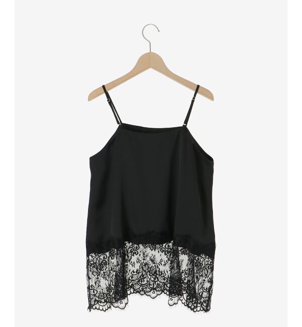  「裾レースキャミブラウス」|キャミソール|