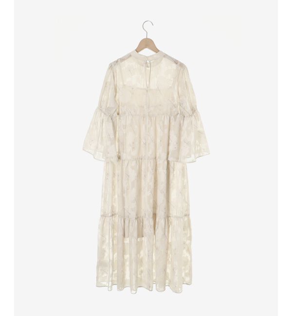 MAJESTICLEGON「フラワープリントジャカードワンピース」|ワンピース|