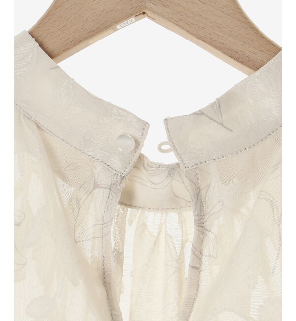 MAJESTICLEGON「フラワープリントジャカードワンピース」|ワンピース|