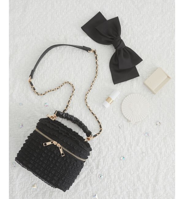  「レースフリルバニティ」|ショルダー・メッセンジャー|