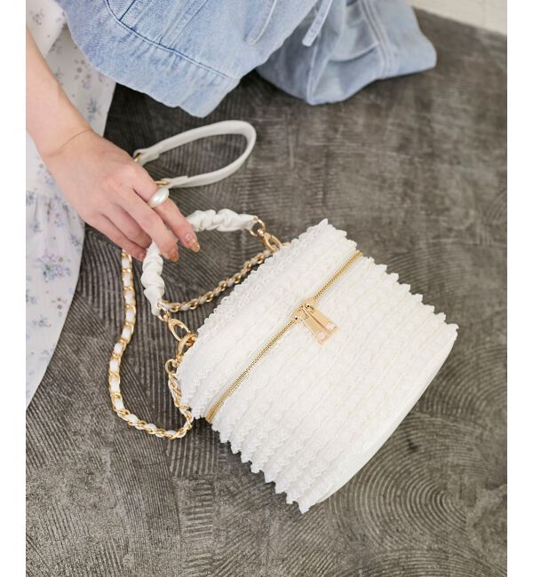  「レースフリルバニティ」|ショルダー・メッセンジャー|