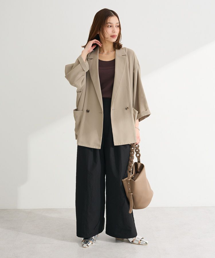 Green Parks「【適ON】シアーシャツジャケット」|テーラードジャケット|