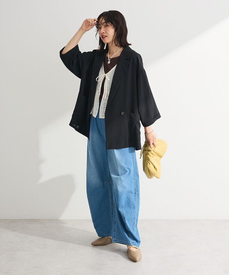 Green Parks「【適ON】シアーシャツジャケット」|テーラードジャケット|