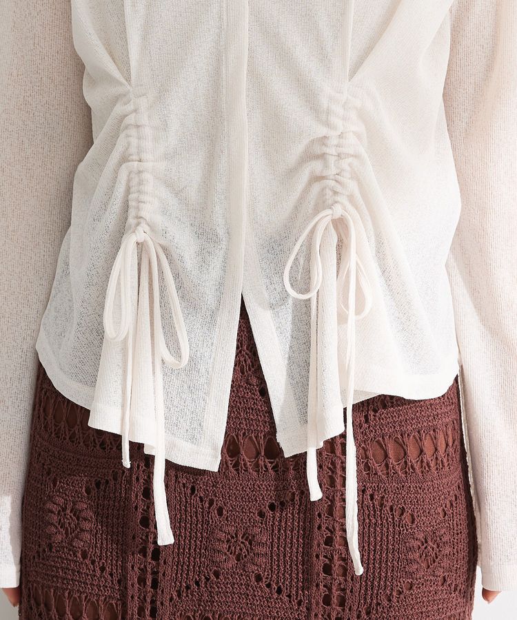 Green Parks「シアーリブシャーリングプルオーバー」|Tシャツ・カットソー|