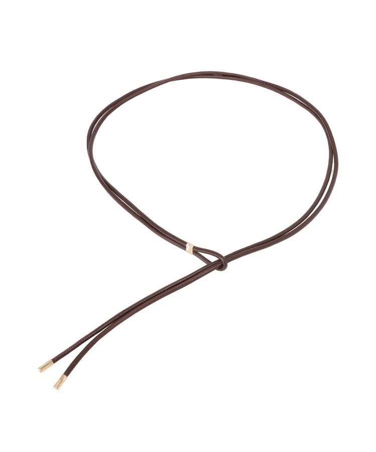 Green Parks「ロープノットベルト」|ベルト|Brown