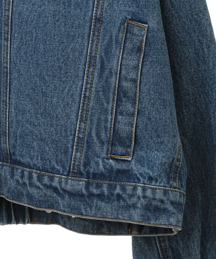 Editt by YECCA VECCA「フリンジデニムジャケット」|テーラードジャケット|