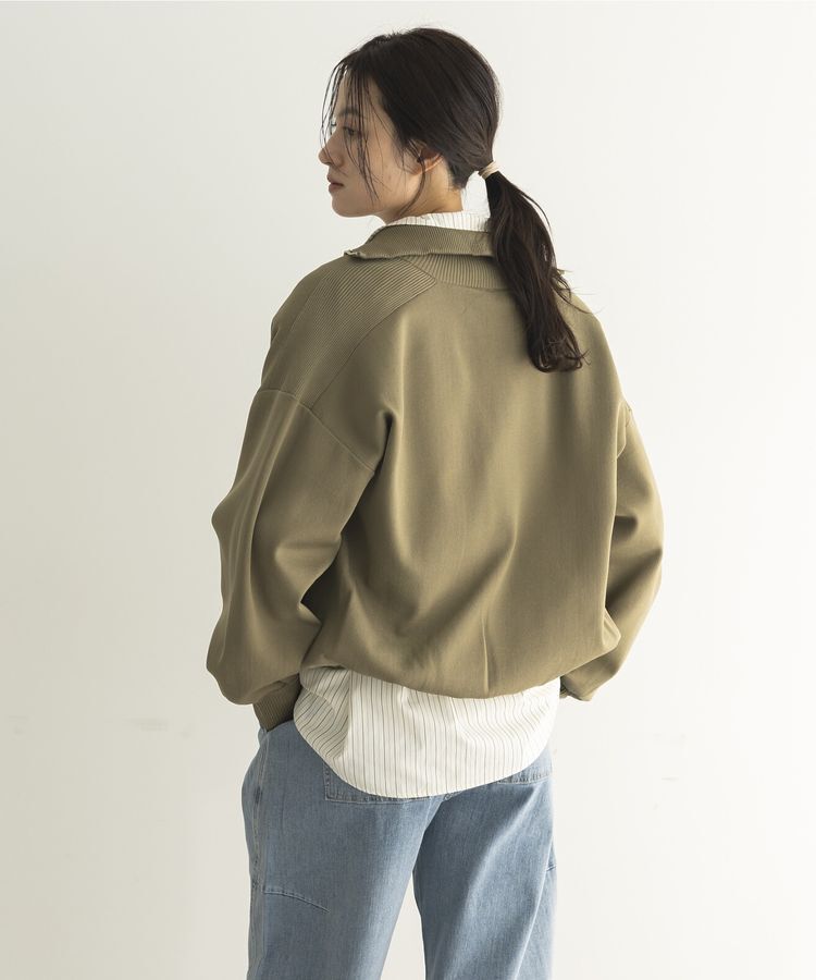 GARAGE OF GOOD CLOTHING「総針ニットWzipブルゾン2」|ブルゾン・スタジャン|