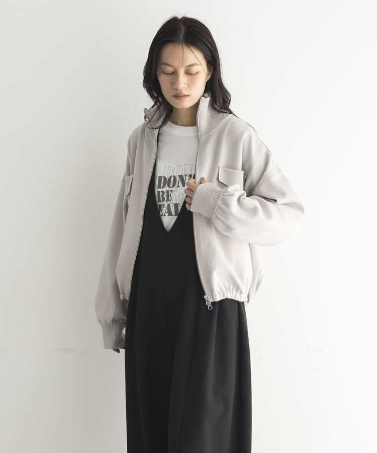 GARAGE OF GOOD CLOTHING「総針ニットWzipブルゾン2」|ブルゾン・スタジャン|