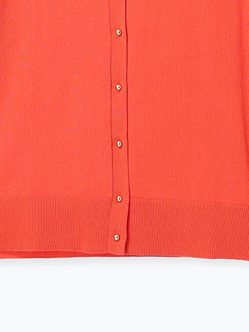 Te chichi「14G綿ポリクルーカーディガン」|カーディガン|