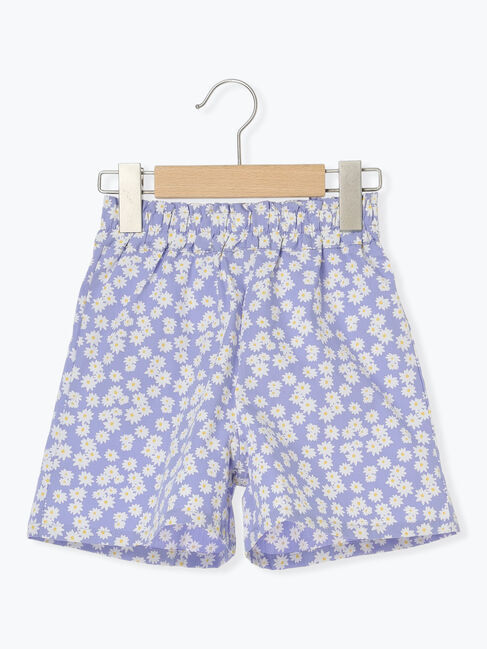 Samansa Mos2 Lagom「小花柄ショートパンツ(セットアップ可)」|その他|ブルー
