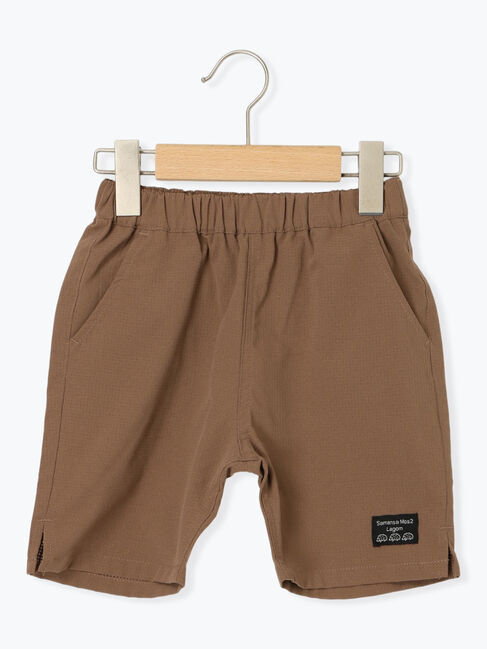 Samansa Mos2 Lagom「【接触冷感】メッシュハーフパンツ」|その他|ブラウン