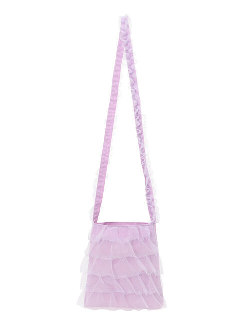 Samansa Mos2 Lagom「チュールフリルポシェット」|その他|ラベンダー