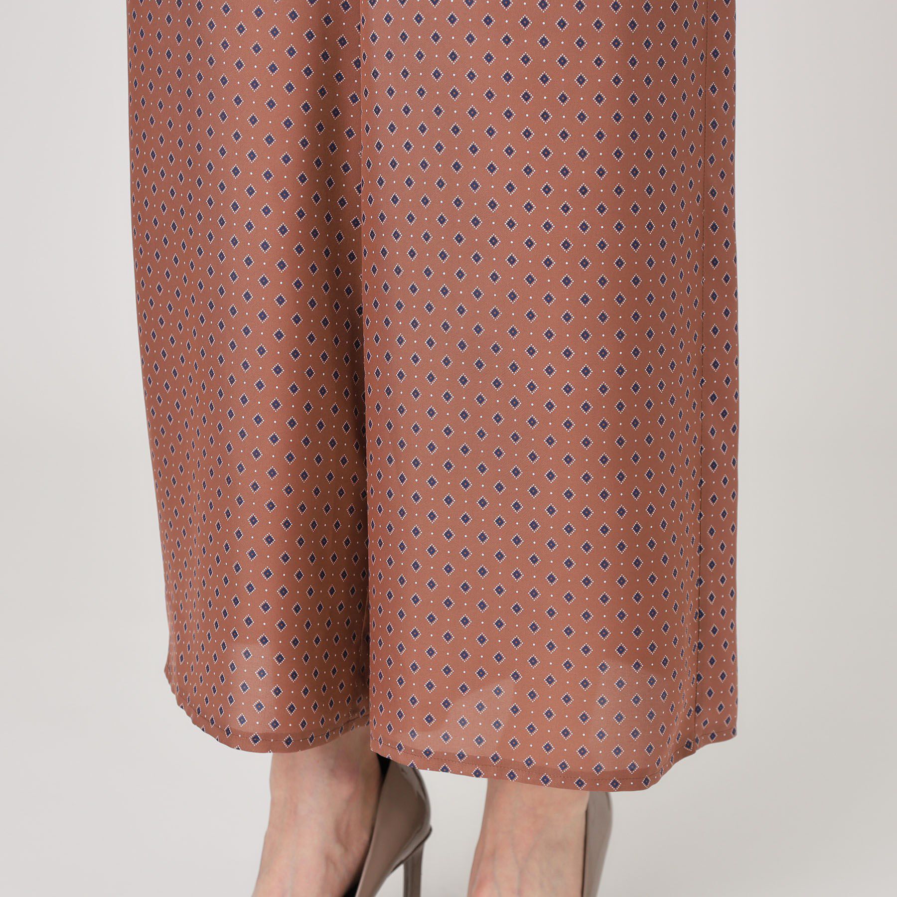 COUP DE CHANCE「【手洗い可／日本製】小紋柄ワイドパンツ」|その他|